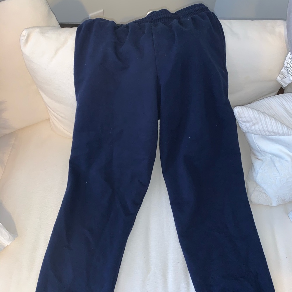 navy sweats